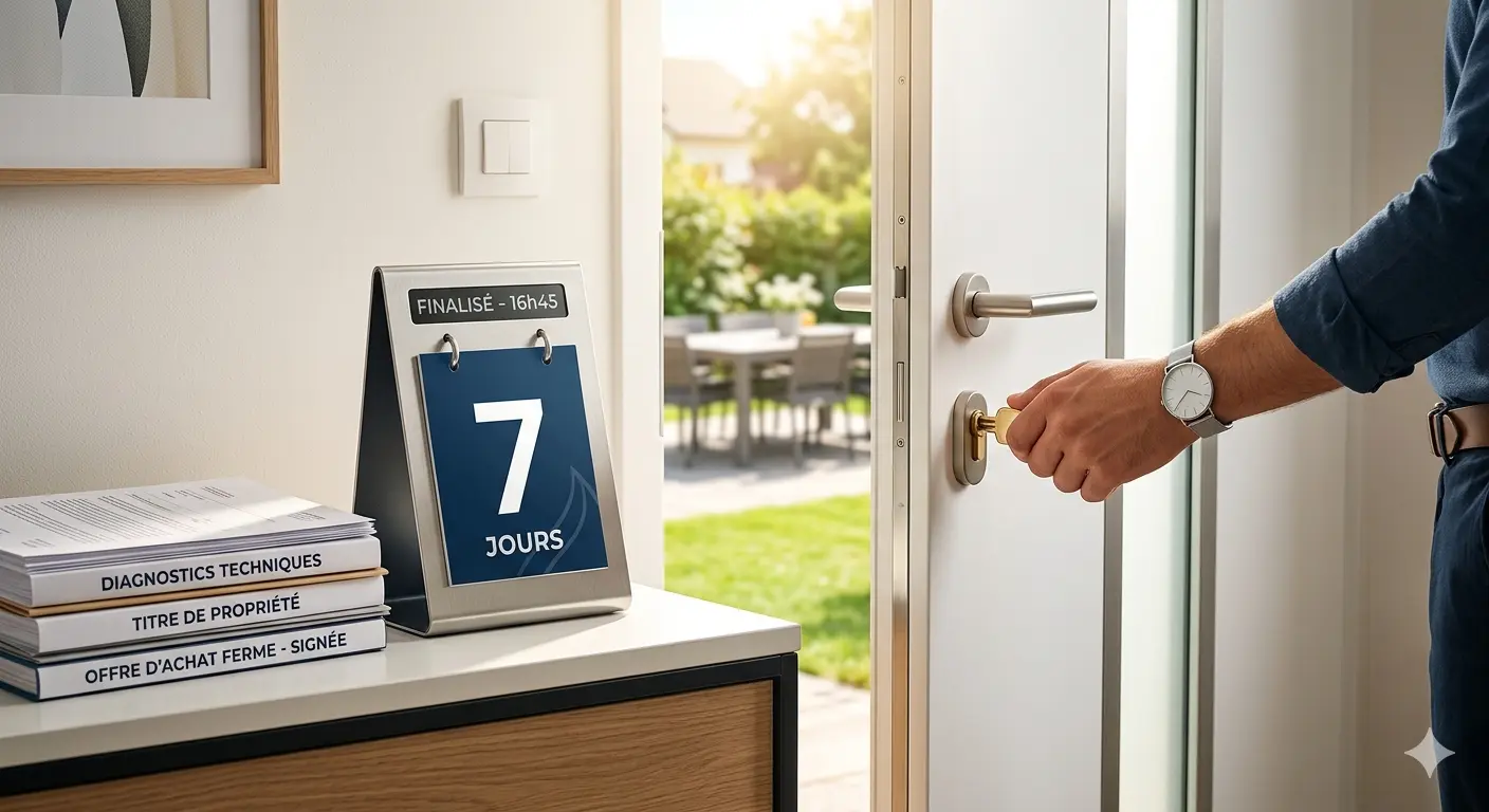 Ventre sa maison en 7 jours